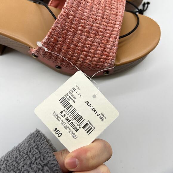 a.n.a Womens Robinson Heeled Sandals Terracotta Pink Size 6.5M - Picture 4 of 12